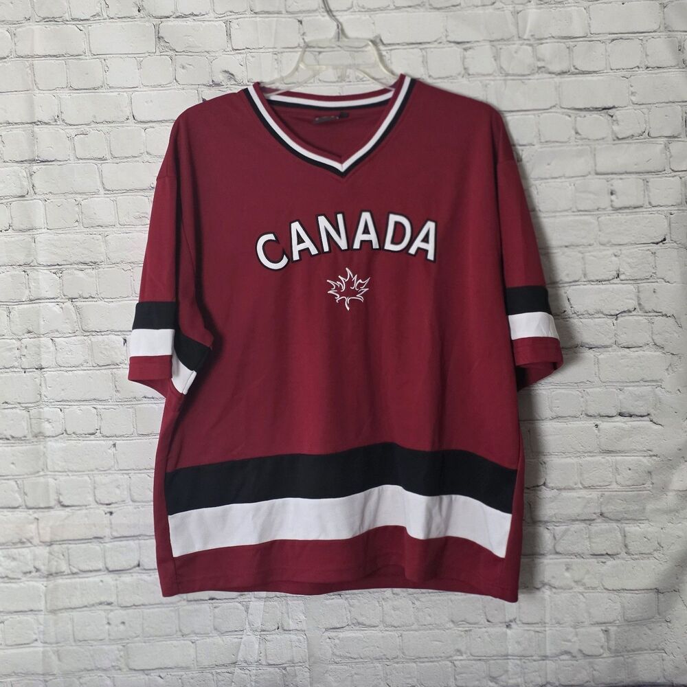 Teepee Team Canada Men's XL Red Hockey Jersey